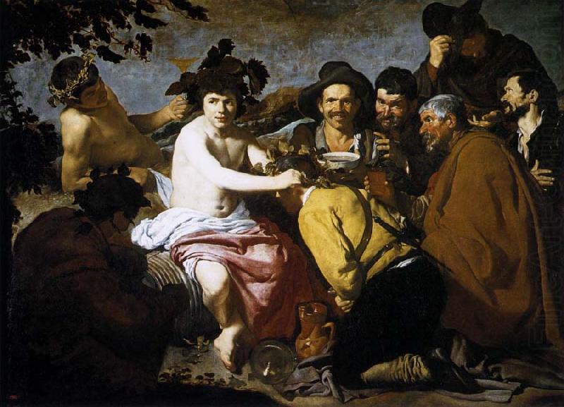 Diego Velazquez The Triumph of Bacchus china oil painting image